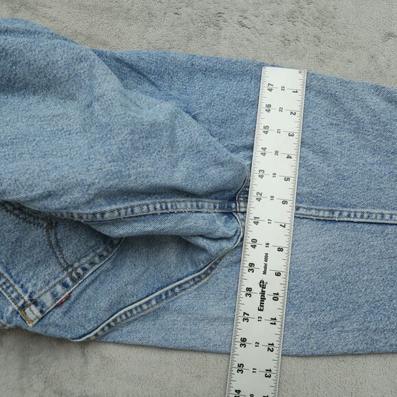 Levi's 551 Vintage Jeans Womens 10M High-Rise Relaxed Fit Tapered Leg 30" Inseam - Picture 7 of 16